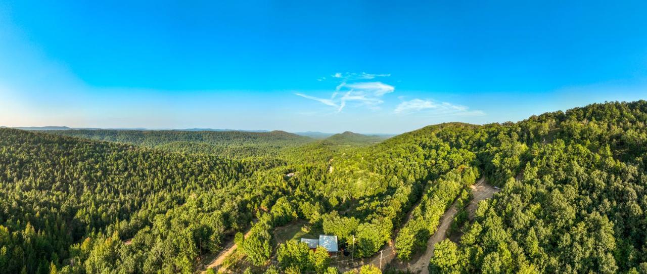 Misty Mountain Cabin Spectacular Scenic Escape By Caddo River Glenwood المظهر الخارجي الصورة